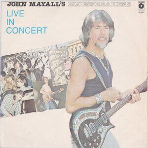 john mayall bluesbreakers live in concert 1982 rare poland blues lp - usa union
